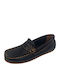 Boys Anatomic Leather Moccasins Blue