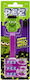 Pez Ластици за смучене Ластици за смучене Dispenser - Halloween: Monster Mascor Franky 1бр