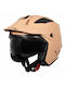 Nova N-230 Sand Matt Κράνος Μηχανής Jet ECE 22.06 1250gr με Sunvisor