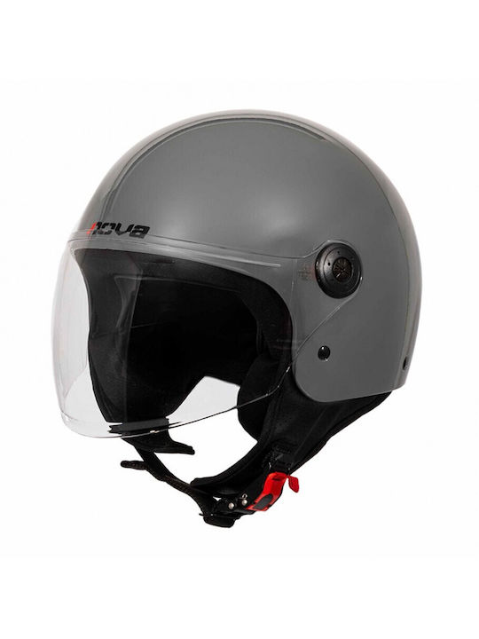 Nova Racing N229-V Nardo Grey Motorcycle Helmet...