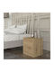 Conve Bedside Table Wooden Beige 40x35x45cm GP042-0269 1