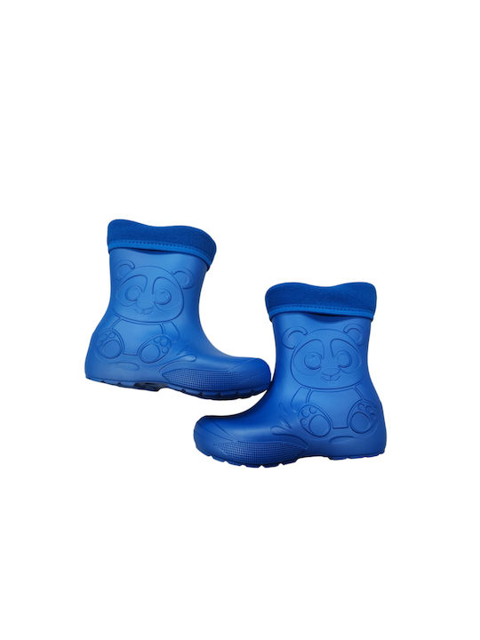 Childrenland Kids Wellies Panda Blue