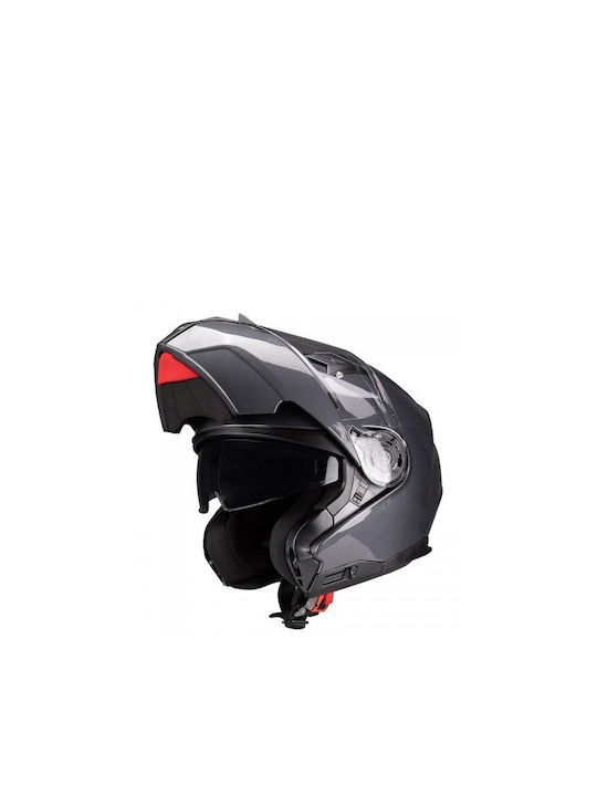 Pilot Road II Magnetic Metallic Motorcycle Helm...