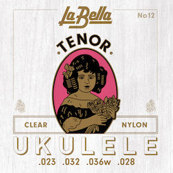 La Bella No 12 Pro Tenor 12-LAB Χορδές 23 - 36" για Γιουκαλίλι La Bella No 12 Pro Tenor 12-LAB Χορδές 23 - 36" για Γιουκαλίλι