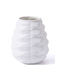 Aberto Design Decorative Vase White 25x25x26cm