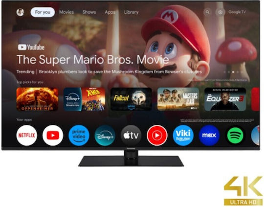 Panasonic Smart Τηλεόραση 50" 4K UHD LED TN-50W70AEZ HDR (2024)
