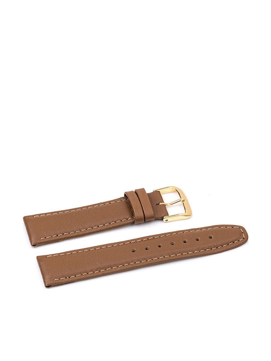 Kuki Leather Strap Brown 20mm