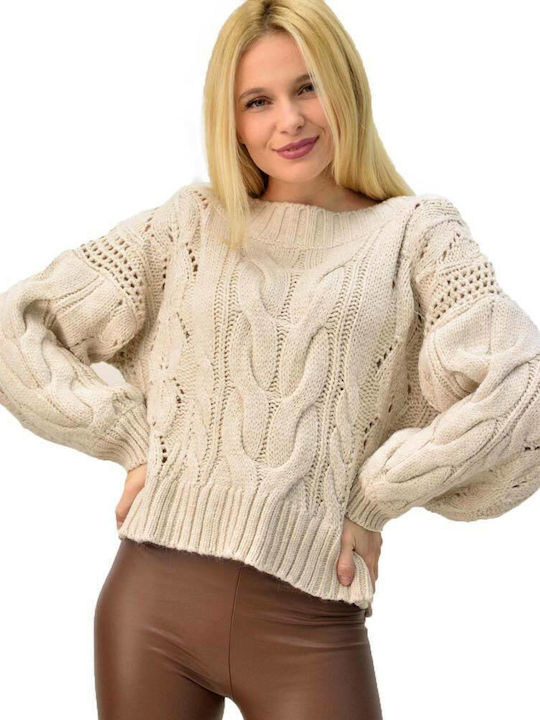 Potre Women's Sweater Beige