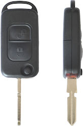 Contact Key Case Mercedes Class A W168 Class C W202 W203 Class E W210 Class G W461 2 Buttons Key