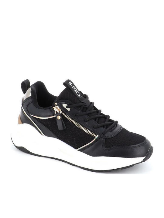 B-Soft Γυναικεία Sneakers Μαύρο
