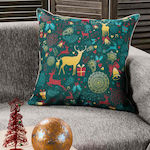 Whitegg Christmas Decorative Square Pillowcase ...