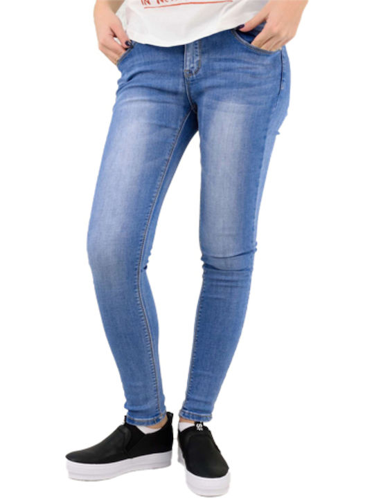 Damenjeans in Schlanker Passform Blue Jeans