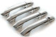 Chrome Trim Set Door Handles Compatible Mercedes Sprinter W907 2018->