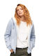 D2 Ovin Women's Sweatshirt Jacket Hooded Blue