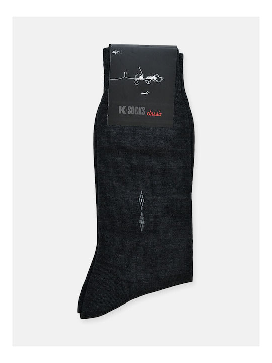 K Socks Men's Socks Gray