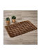 Whitegg Pat35-4 Χαλί Ορθογώνιο Γούνινο Brown 60x90cm