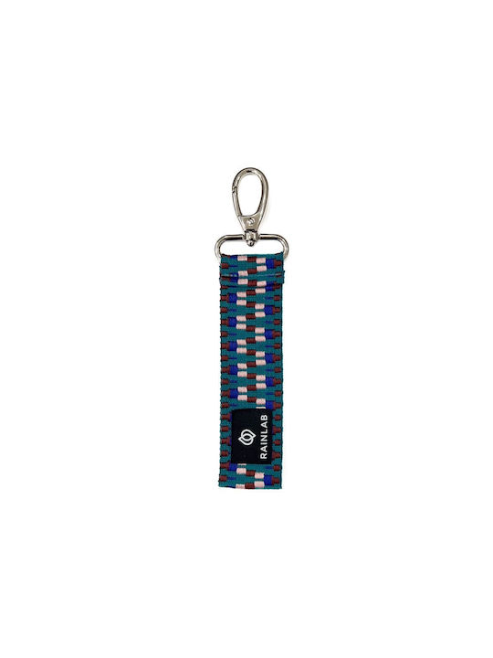 Rain Keychain Petrol Blue