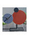 Aberto Design Aberto Design Tabletop Clock with Indicators Metal Multicolour 901LMN1204