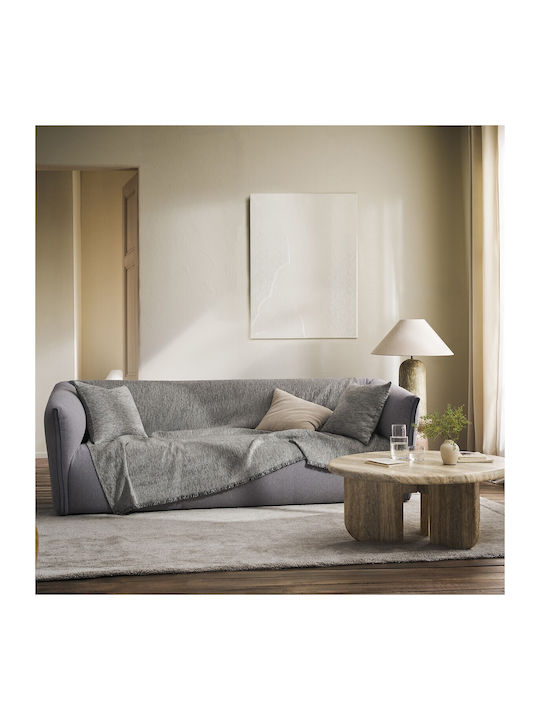 Gofis Home Yrsa Armchair Throw Chenille 180x180...