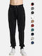 Sweatpants with Elastic Black
