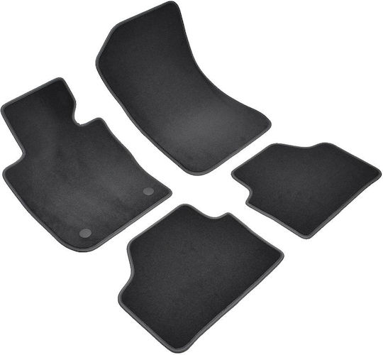 Umbrella Set Covorașe Față și Spate 4buc din Covor pentru Mini UNU BMW X1 Ford Margine 2009-2016 Negre
