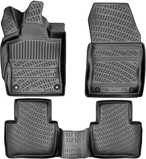 Set Gummifußmatten Umbrella Peugeot 408 2023