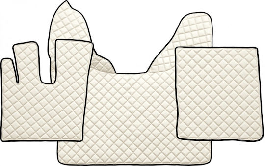 Truck Cover Set Compatible Daf Xf106 2012-> Euro 6 Cream Automatic