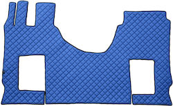Truck Seat Covers Eco-leather Compatible Mercedes Actros Mp4 07.2011-> Blue Right Floor Right Folding Seat