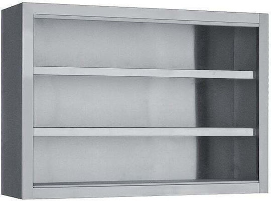 Glass Rack Without Doors 140cm Prochef Ecoline