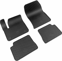 Set Rubber Floor Mats Umbrella Opel Corsa-e 2019 Mokka-e 2020 Peugeot E-208 2020 E-2008 2020 Electric Cars