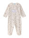 Amomi Бебешко Боди Дълъг ръкав Beige