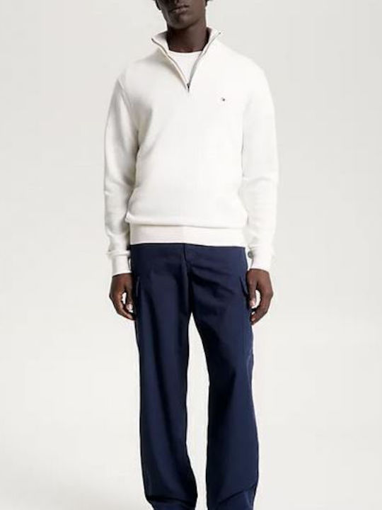 Tommy Hilfiger Пуловер с дълъг ръкав Слонова кост