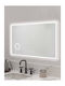Kolossos Oglindă de Baie Dreptunghiulară Lumini LED 120x70cm