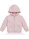 Kids Cardigan with Hood Pink  Pink