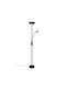 Trio Lighting Spock Stehleuchte H180xB25cm. Schwarz