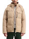 Jacke Puffer Beige