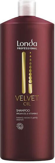 Londa Professional Velvet Oil Shampoo Argan Oil Shine Hydration Hair 1000 ml