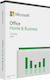 Microsoft Office Home & Business 2024 English compatible with Mac/Windows for 1 User Eurozone Medialess P8