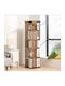 5-Tier Shelf H149x37x37cm Bamboo Wood