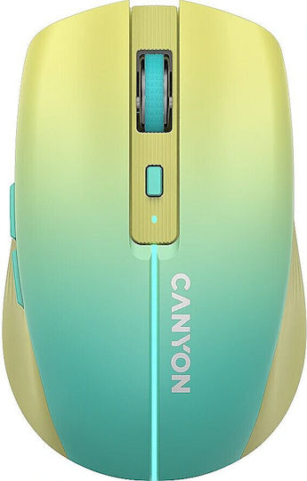 Canyon MW-44 Безжичен Bluetooth Мишка Blue / Yellow