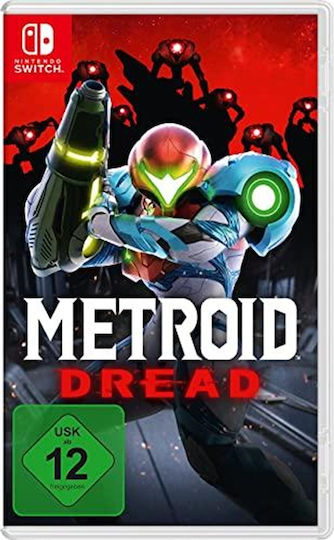 Metroid Dread Switch Game (German Cover)