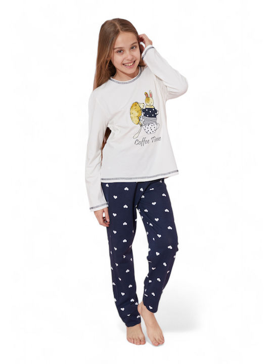 Sexen Kids Pyjamas Cotton Ecru