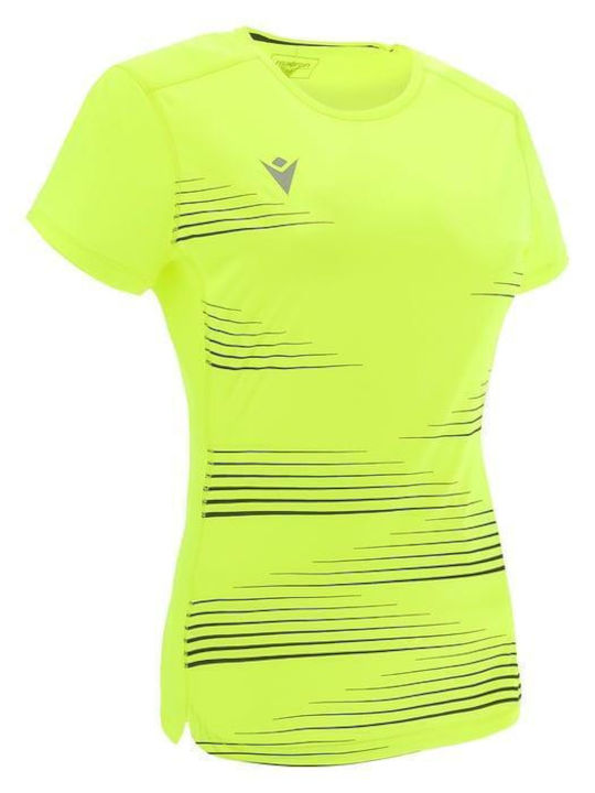 Macron Дамска Спортна Блуза Yellow/Black