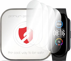 Pack 4 Premium Regenerable Film Xiaomi Mi Band 5 6 6 Nfc Amazfit Band 5 Smart Protection Classic Clear