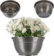 Kadax Friedhofstopf Plastik Grab-Schale 13cm