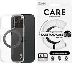 CARE by PanzerGlass Feature Kickstand Negru (iPhone 16 Pro) CARE by PanzerGlass Feature Kickstand Negru (iPhone 16 Pro)