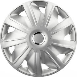 Τάσια Τροχών Αυτοκινήτου 16" Craft 105612 Rc Ασημί Cbx 4 Τεμάχια