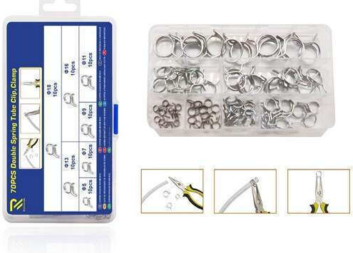 Rchang Car Plastic Clips 70pcs