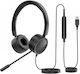 NewBee NB-H360 On Ear Căști Multimedia cu microfon și conexiune USB-A