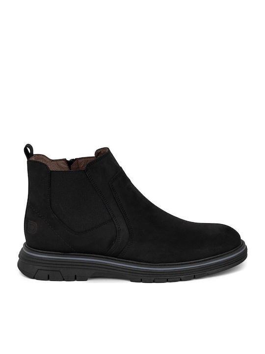Damiani Schwarz Herrenstiefel